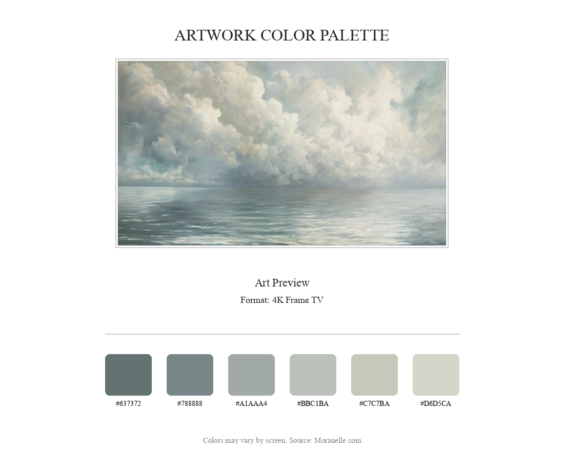 Cloudy Sky on the Sea