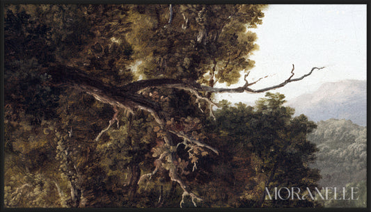 George Inness, The Old Mill - painting details, digital download for Samsung Frame TV.