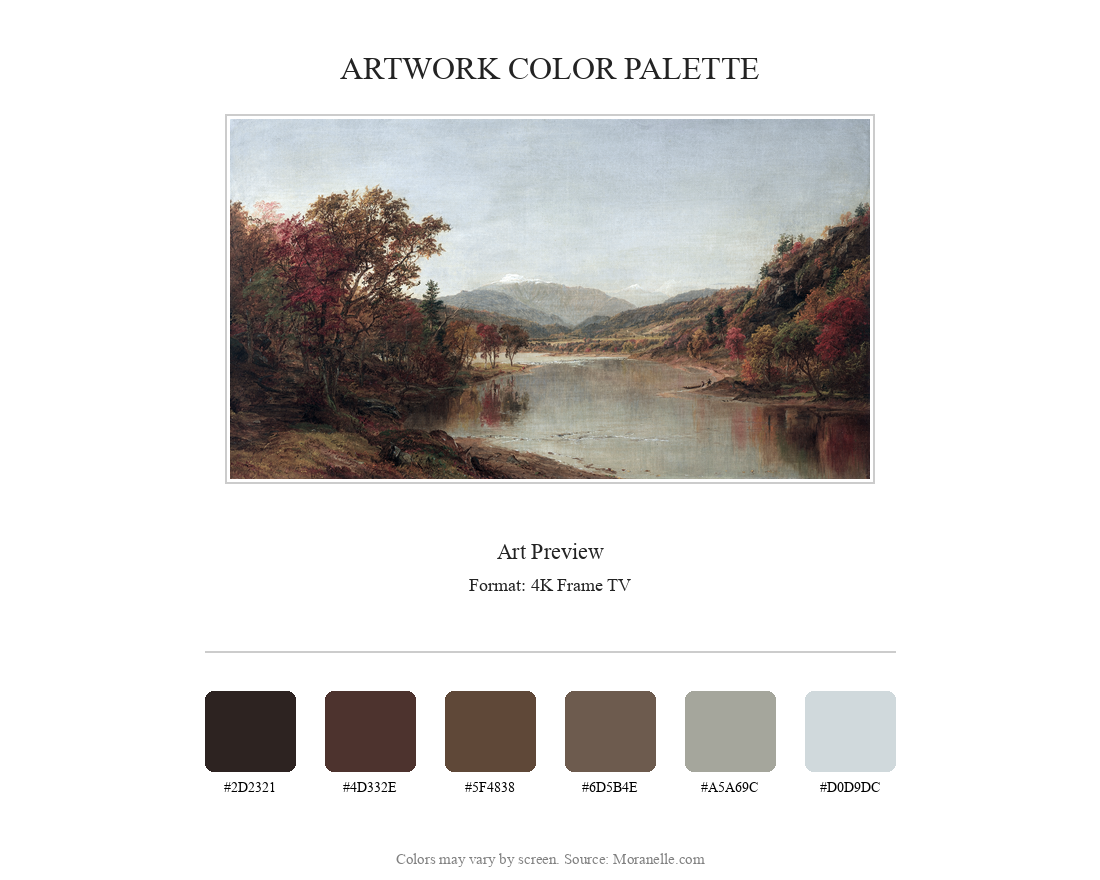 Autumn River Landscape