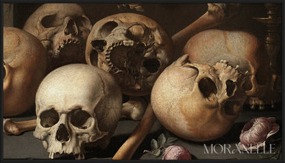 Aelbert Jansz van der Schoor, Vanitas Still life – full painting reproduction, digital download for Samsung Frame TV.