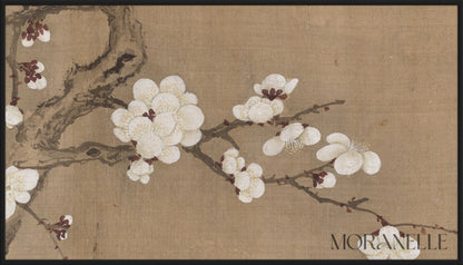 After Yun Shouping, One Hundred Flowers – painting details, digital download for Samsung Frame TV.