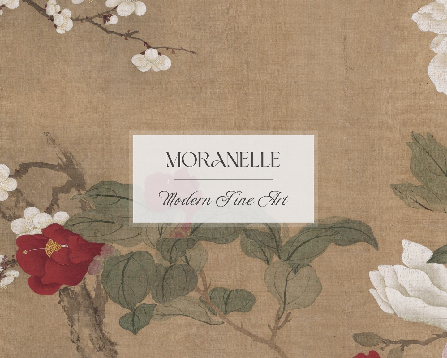 After Yun Shouping, One Hundred Flowers – close-up view highlighting texture, brushwork, and fine details of the painting.