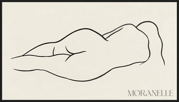 Ananda K Coomaraswamy Reclining Nude Woman - full painting reproduction, digital download for Samsung Frame TV.