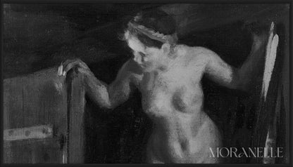 Anders Zorn, Nude Girl in Doorway – full painting reproduction, digital download for Samsung Frame TV.