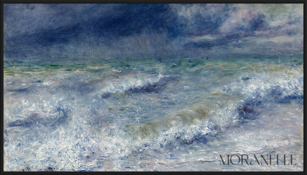 Auguste Renoir, La Vague – full painting reproduction, digital download for Samsung Frame TV.