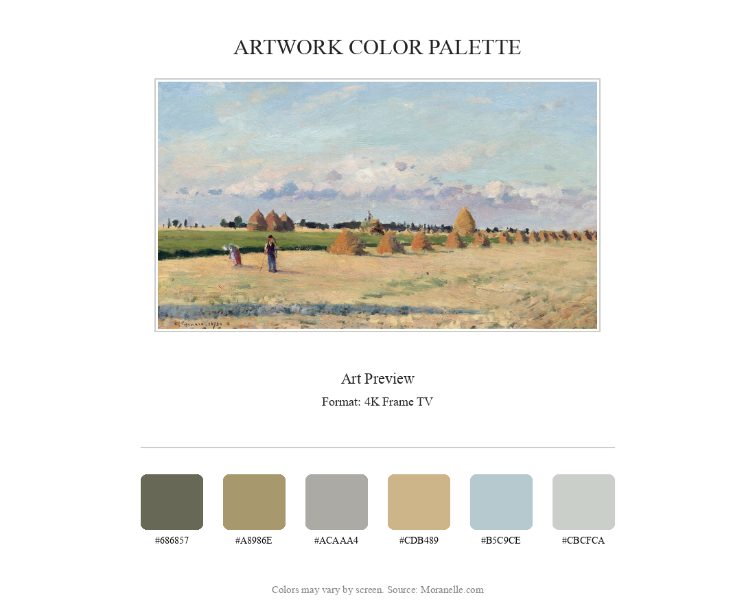 Color palette featuring golden yellow, soft blue, and earthy green tones.