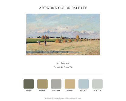 Color palette featuring golden yellow, soft blue, and earthy green tones.