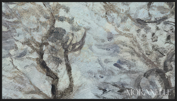 Camille Pissarro Snow at Louveciennes - painting details, digital download for Samsung Frame TV.