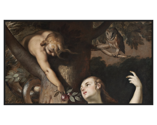 Cornelis Cornelisz van Haarlem, The Fall of Man – full painting reproduction, digital download for Samsung Frame TV.