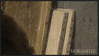 David Jacobsen, Katten i atelieret – painting details, digital download for Samsung Frame TV.