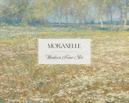 Egbert Schaap Bloeiende Weide - close-up view highlighting texture, brushwork, and fine details of the painting.