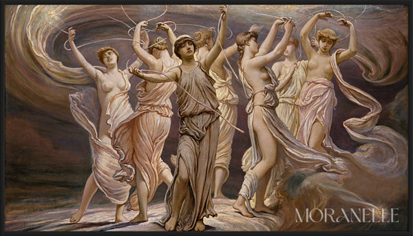 Elihu Vedder The Pleiades - full painting reproduction, digital download for Samsung Frame TV.