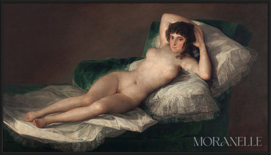 Francisco de Goya, La Maja Desnuda – full painting reproduction, digital download for Samsung Frame TV.