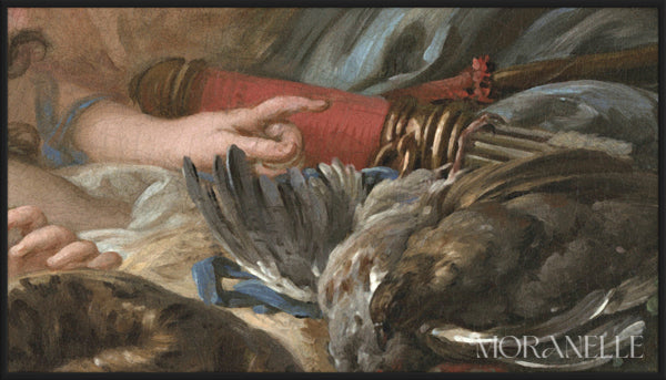 François Boucher, La Nymphe Callisto, séduite par Jupiter sous les traits de Diane – painting details, digital download for Samsung Frame TV.