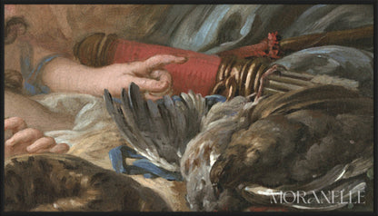 François Boucher, La Nymphe Callisto, séduite par Jupiter sous les traits de Diane – painting details, digital download for Samsung Frame TV.