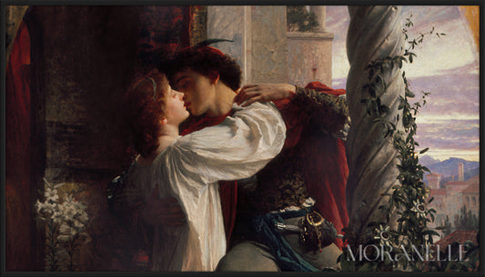 Frank Bernard Dicksee Romeo and Juliet - full painting reproduction, digital download for Samsung Frame TV.