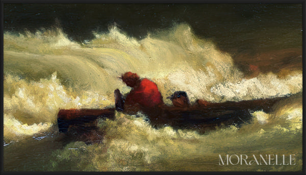 George Inness Tragedy at Sea - painting details, digital download for Samsung Frame TV.