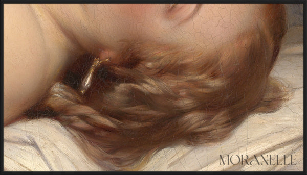 Gustaf Wappers, Jonge moeder met kind – painting details, digital download for Samsung Frame TV.