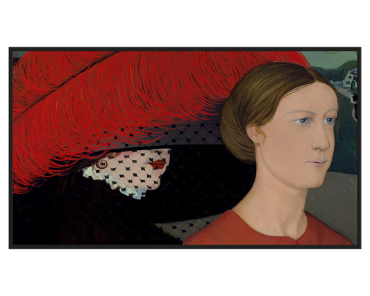 Gustave Van de Woestijne, De Twee Lentes – full painting reproduction, digital download for Samsung Frame TV.