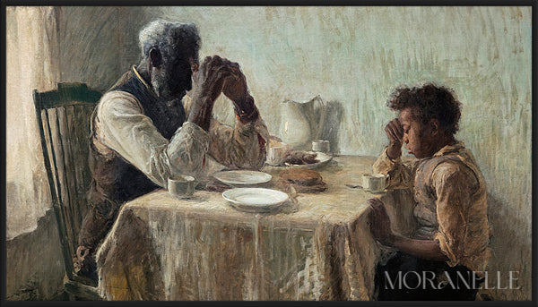 Henry Ossawa Tanner, The Thankful Poor - full painting reproduction, digital download for Samsung Frame TV.
