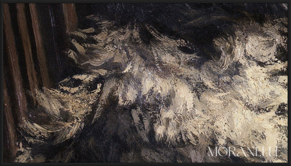 Jan Stobbaerts Dogs - painting details, digital download for Samsung Frame TV.