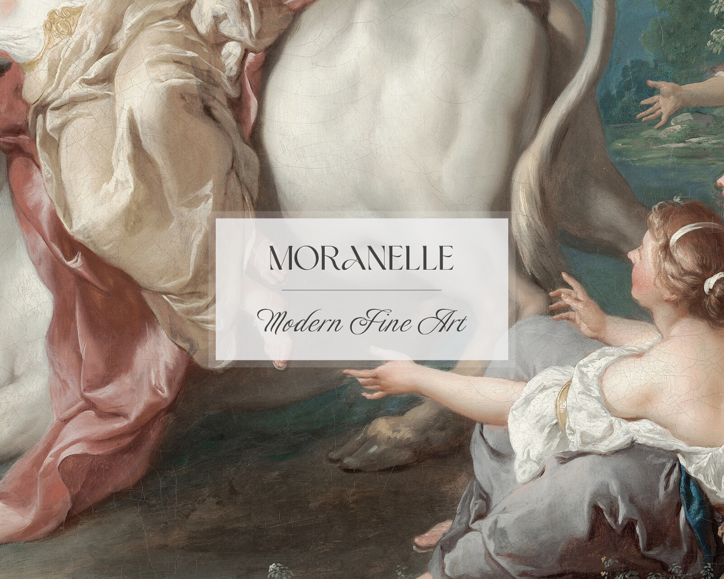 Close-up of Europa's expression and the bull's texture, highlighting the dynamic movement.