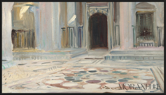 John Singer Sargent, Pavement, Cairo – full painting reproduction, digital download for Samsung Frame TV.