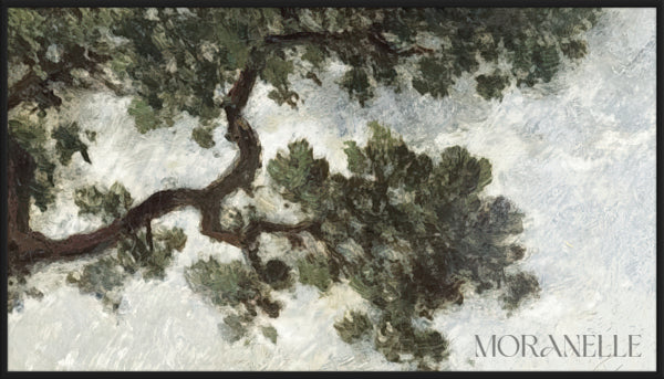 Léon-Victor Dupré, Landscape – painting details, digital download for Samsung Frame TV.