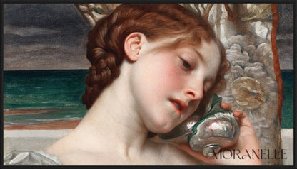 Lord Frederic Leighton, Sea Echoes – full painting reproduction, digital download for Samsung Frame TV.