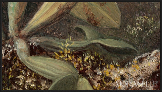 Martin Johnson Heade, Cattleya Orchid and Three Hummingbirds – painting details, digital download for Samsung Frame TV.