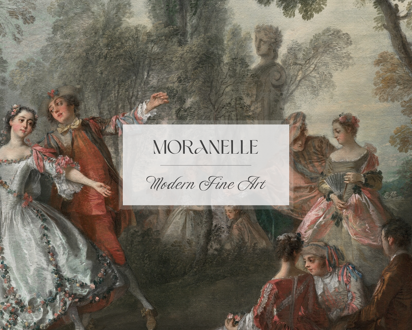 Close-up showing the intricate details of the dancers' costumes and expressions.