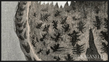 Ohara Koson Long-eared Owl on Bare Tree Branch - painting details, digital download for Samsung Frame TV.