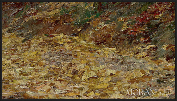 Olga Wisinger Florian, Fallendes Laub – painting details, digital download for Samsung Frame TV.