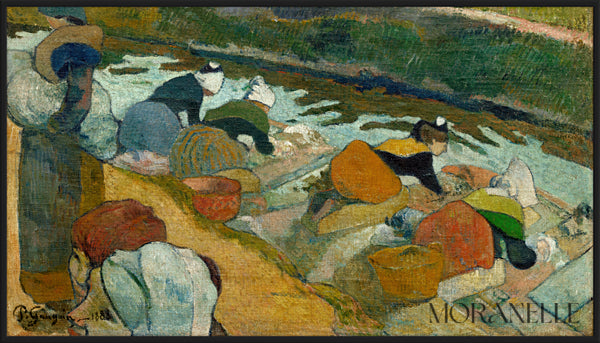 Paul Gauguin, Les Lavandières, Arles – full painting reproduction, digital download for Samsung Frame TV.