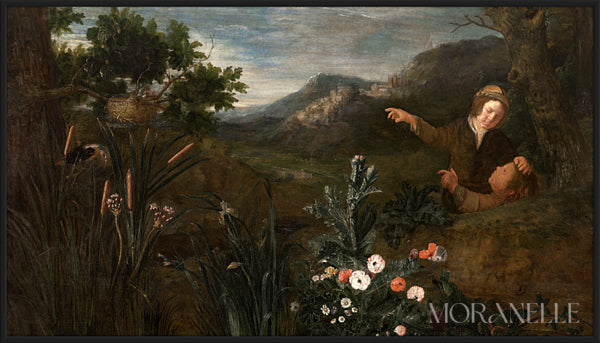 Peter Snijers The Birds Nest - full painting reproduction, digital download for Samsung Frame TV.