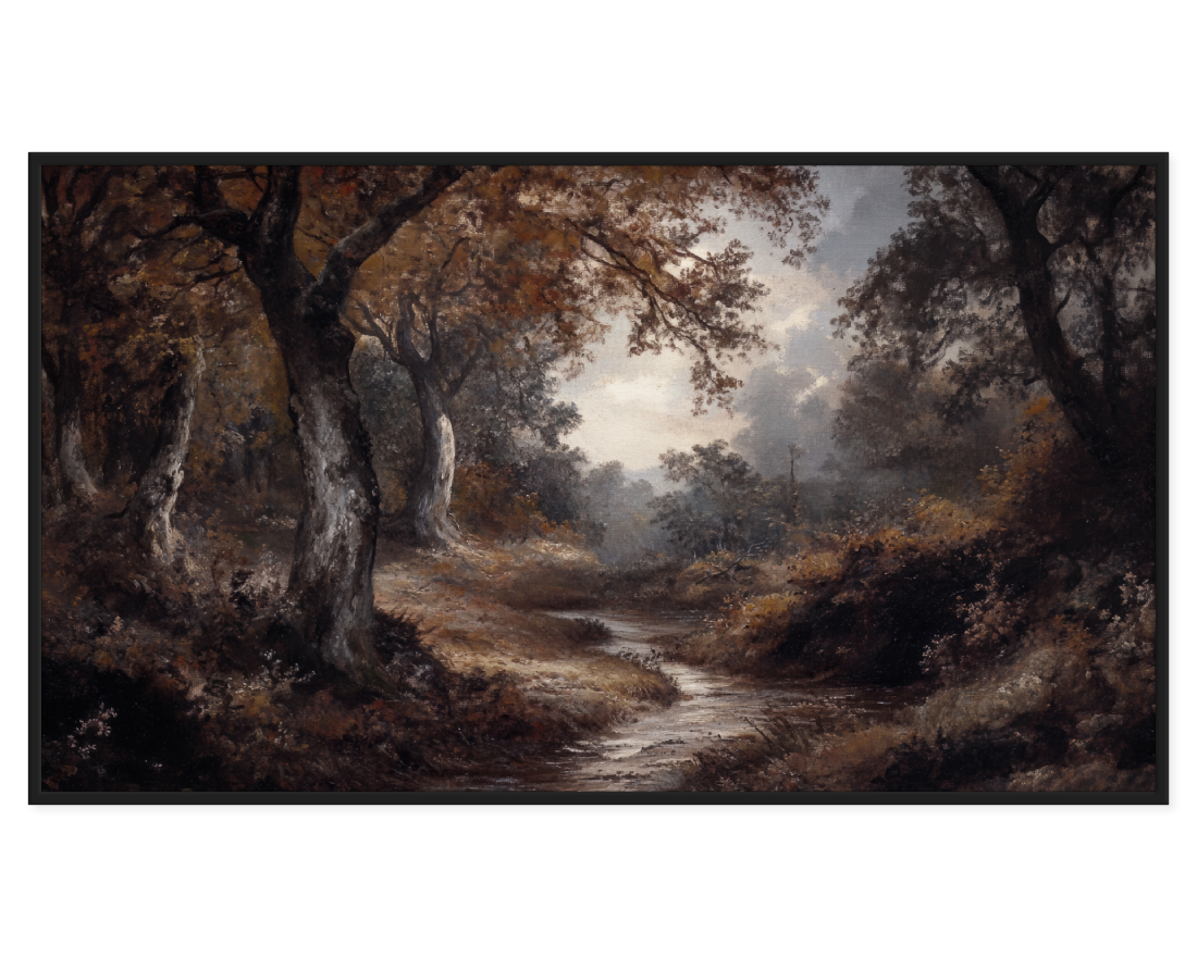 Vintage Autumn Forest