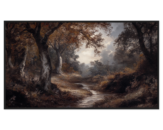 Vintage Autumn Forest