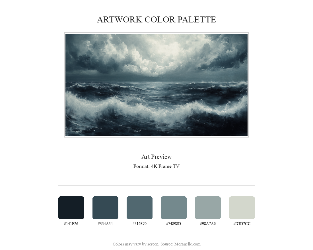 Stormy Seascape