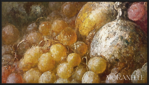 Fruit Still Life painting - Close-up detail of the artwork with visible surface texture, small features, and clean contours.