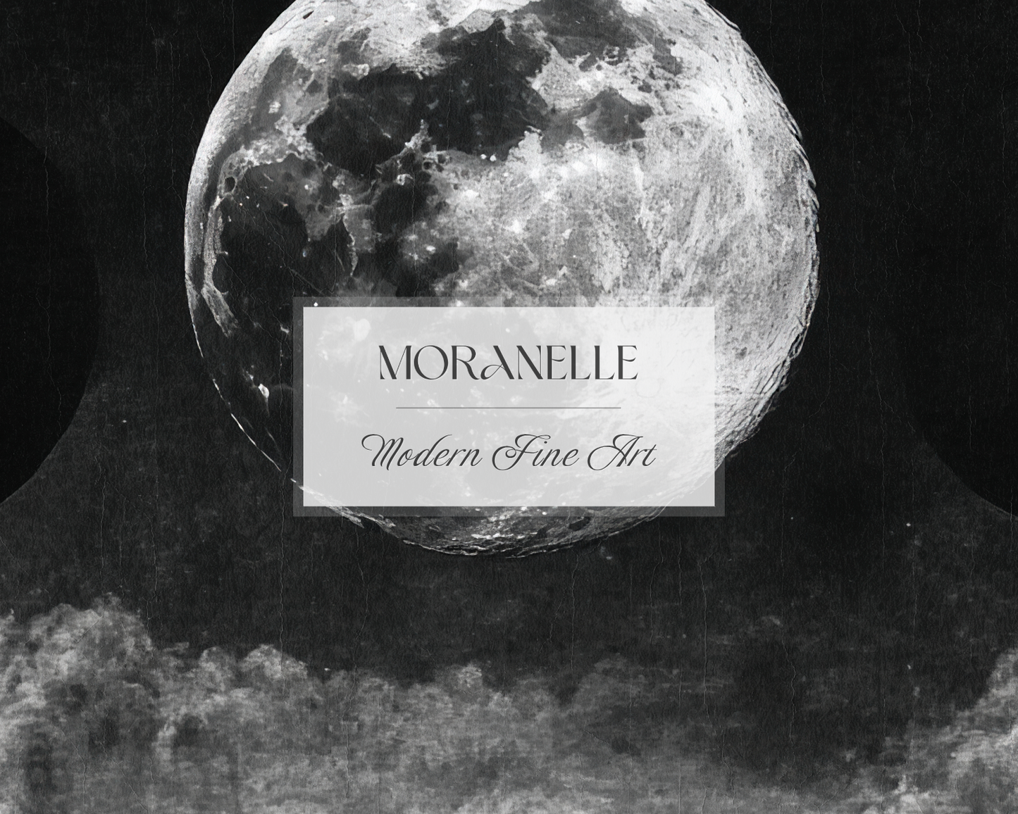 Close-up showing the detailed textures of the moons and surrounding clouds.