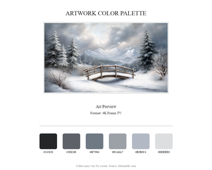 Color palette featuring white, gray, and green shades.