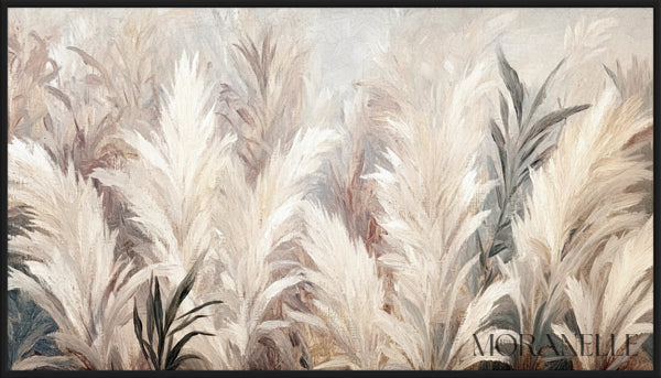 Pampas Grass Painting featuring soft feathery textures in muted tones.