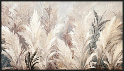 Pampas Grass Painting featuring soft feathery textures in muted tones.