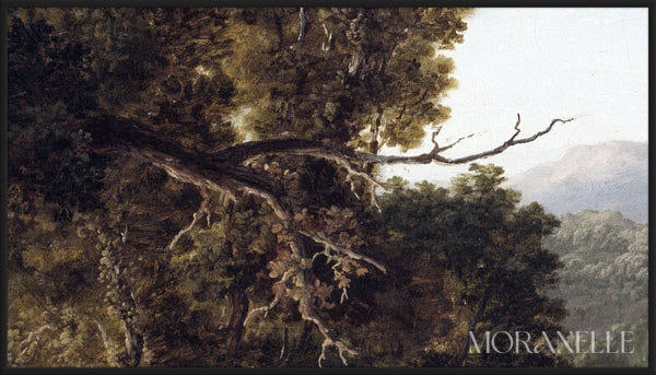 George Inness, The Old Mill - painting details, digital download for Samsung Frame TV.