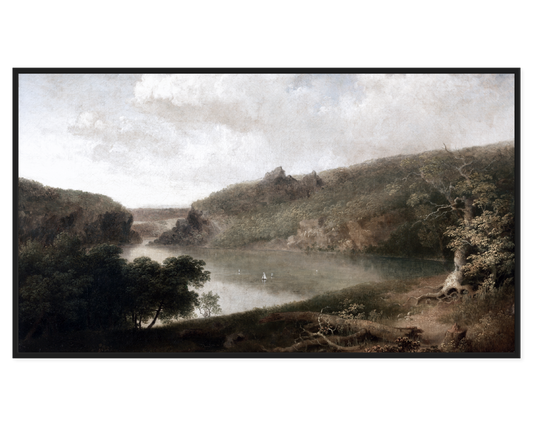 Serene Lake Landscape