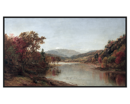 Autumn River Landscape