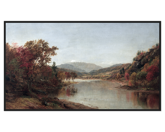 Autumn River Landscape