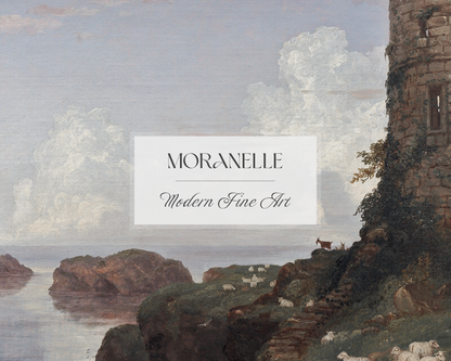 Close-up of the tower's texture and the figure seated on a rock.