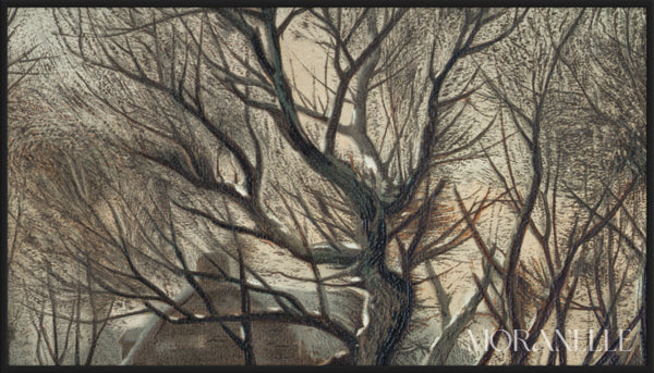 W.C Bauer Christmas Morn - painting details, digital download for Samsung Frame TV.