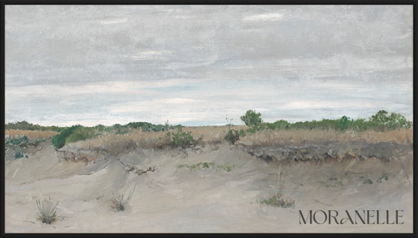 William Merritt Chase, Wind-Swept Sands – full painting reproduction, digital download for Samsung Frame TV.